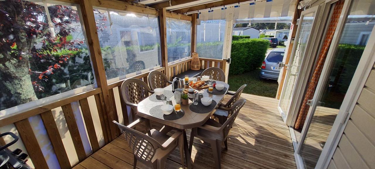 לס מתה Mobilhome 2Ch Climatise-Terrasse Fermee-4 Velos-Camping 4 Etoiles Les Charmettes מראה חיצוני תמונה