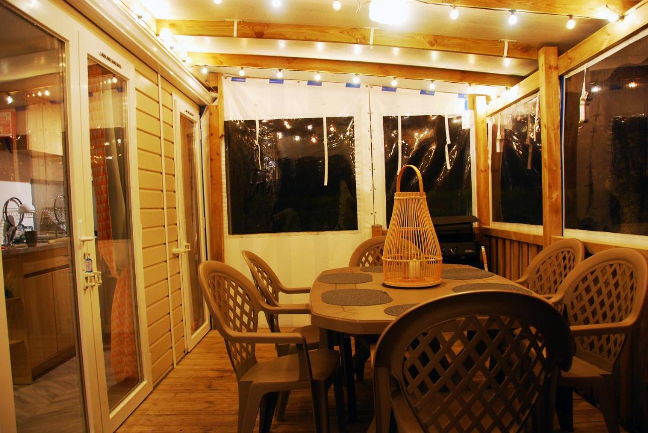 לס מתה Mobilhome 2Ch Climatise-Terrasse Fermee-4 Velos-Camping 4 Etoiles Les Charmettes מראה חיצוני תמונה