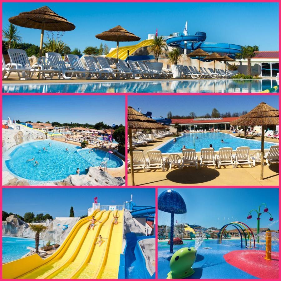 לס מתה Mobilhome 2Ch Climatise-Terrasse Fermee-4 Velos-Camping 4 Etoiles Les Charmettes מראה חיצוני תמונה