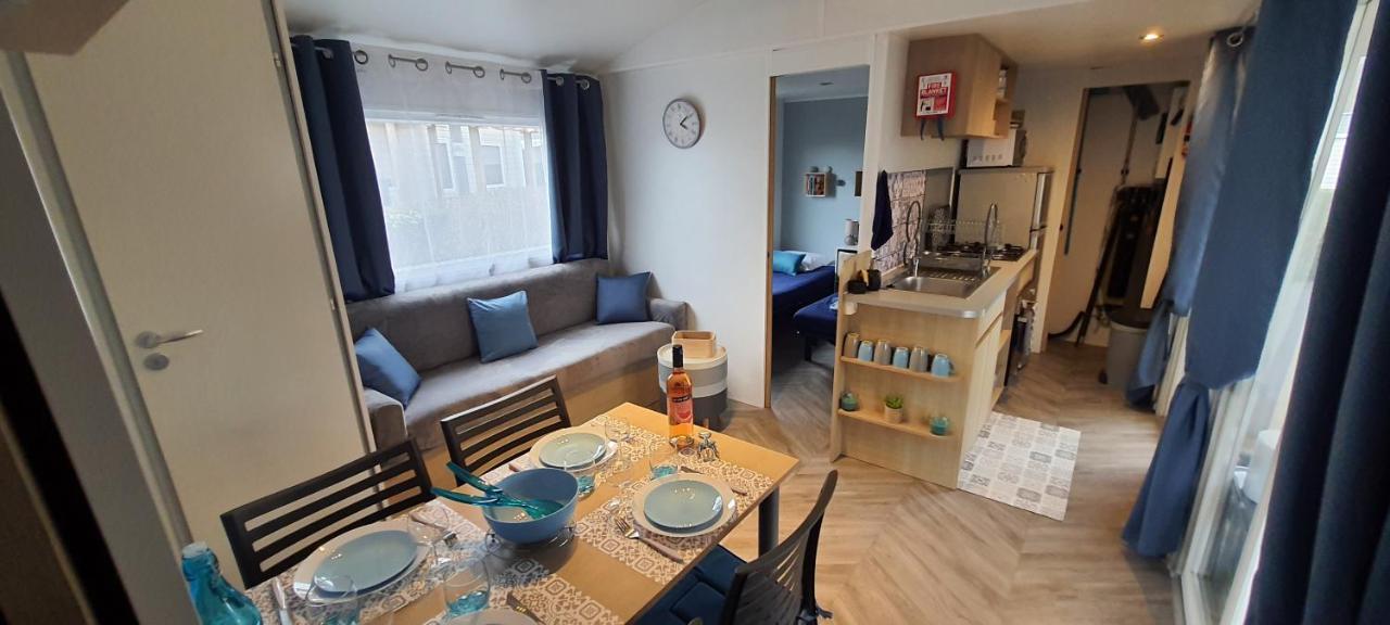 לס מתה Mobilhome 2Ch Climatise-Terrasse Fermee-4 Velos-Camping 4 Etoiles Les Charmettes מראה חיצוני תמונה